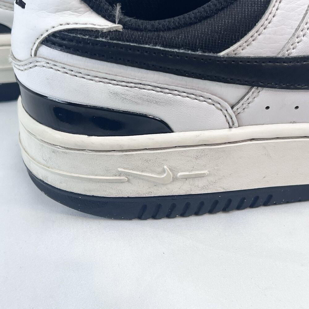 Nike Court Vision Low Next Nature White Navy Women 8.5 DX9176-100 Sneakers EU 40 - Picture 8 of 10